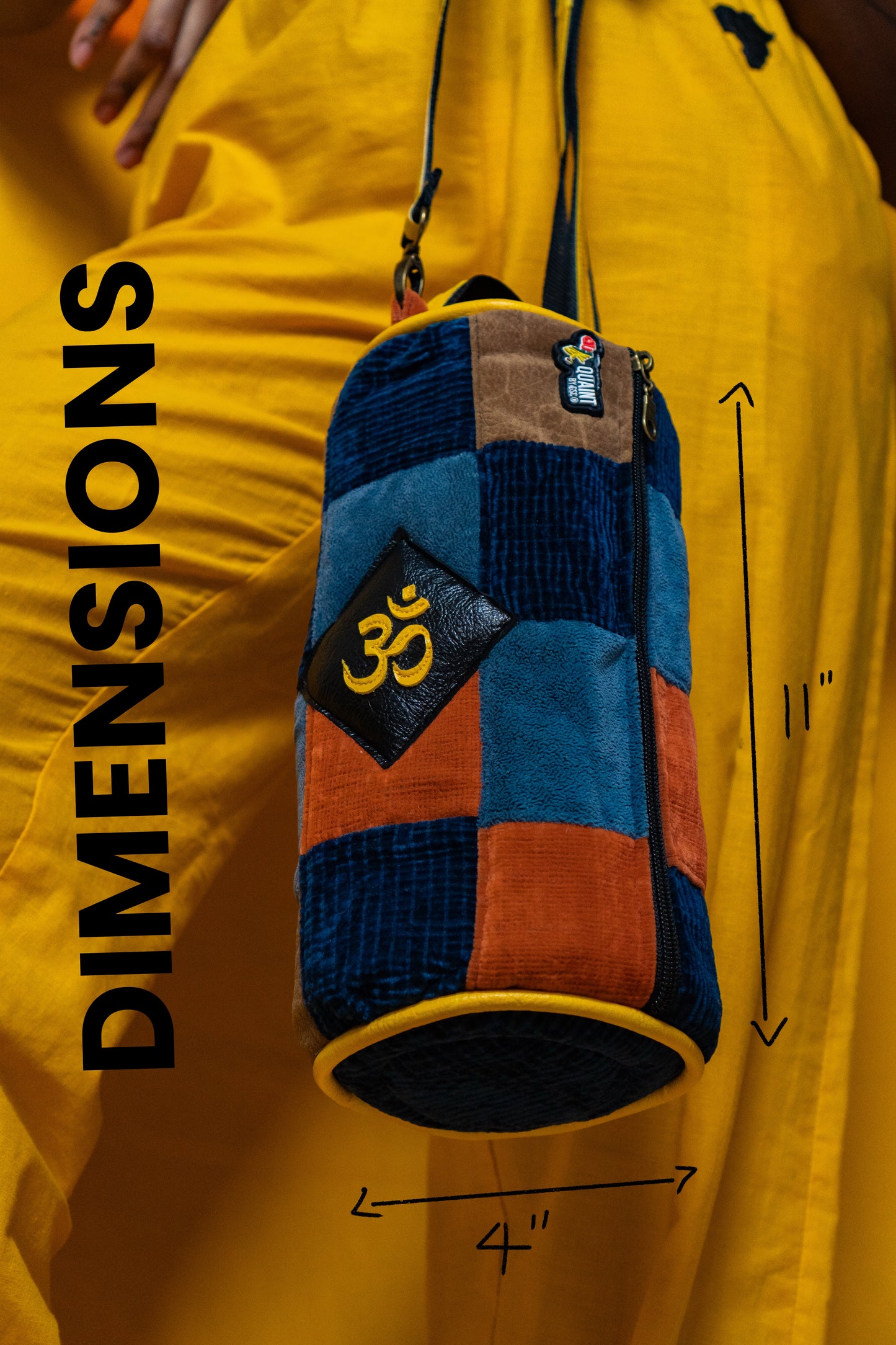 MA'AT TUBE BAG: Patchwork Edition