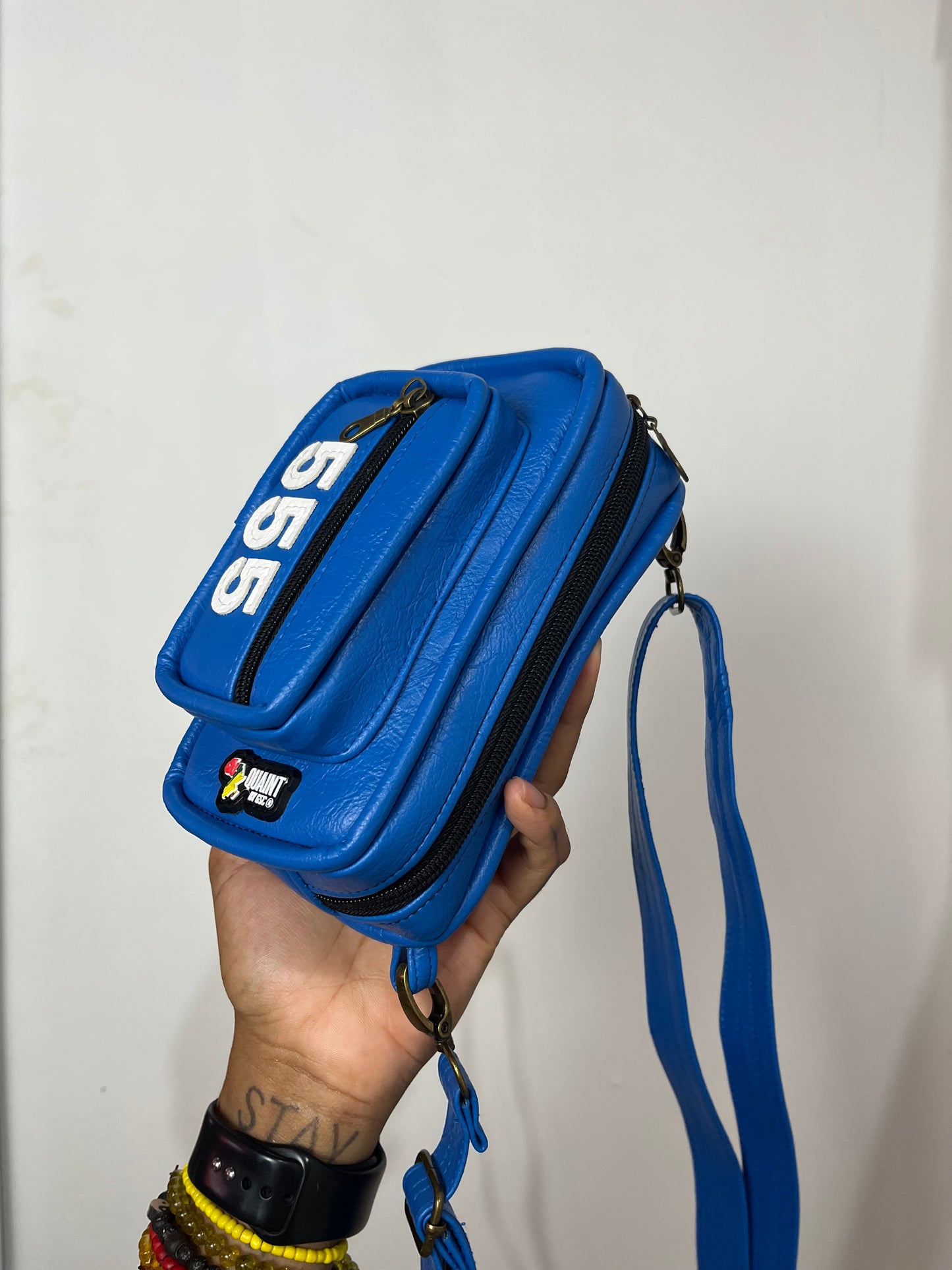 WARRIOR BELT BAG: Blue Numerology Edition