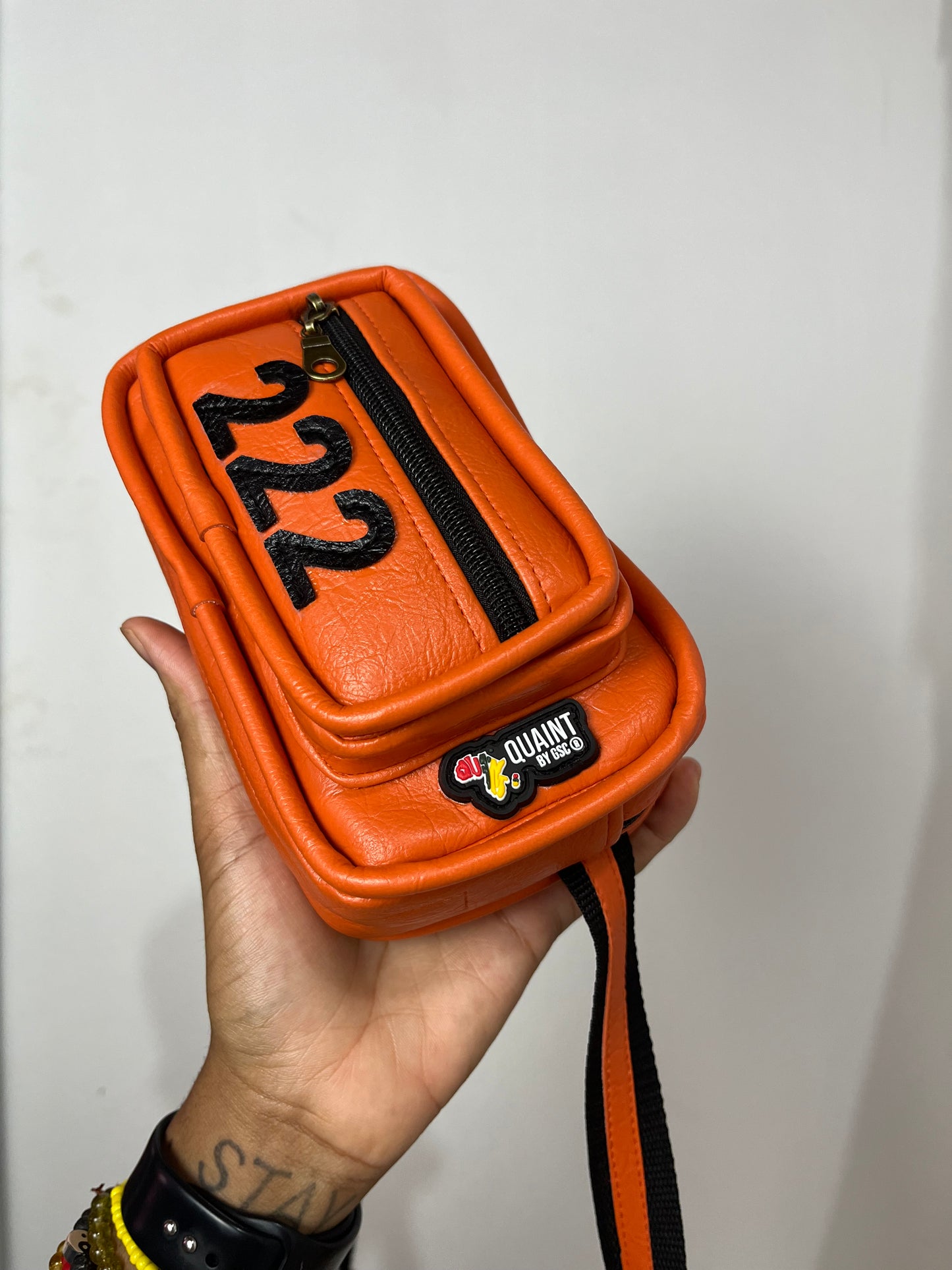 WARRIOR BELT BAG: Orange Numerology Edition