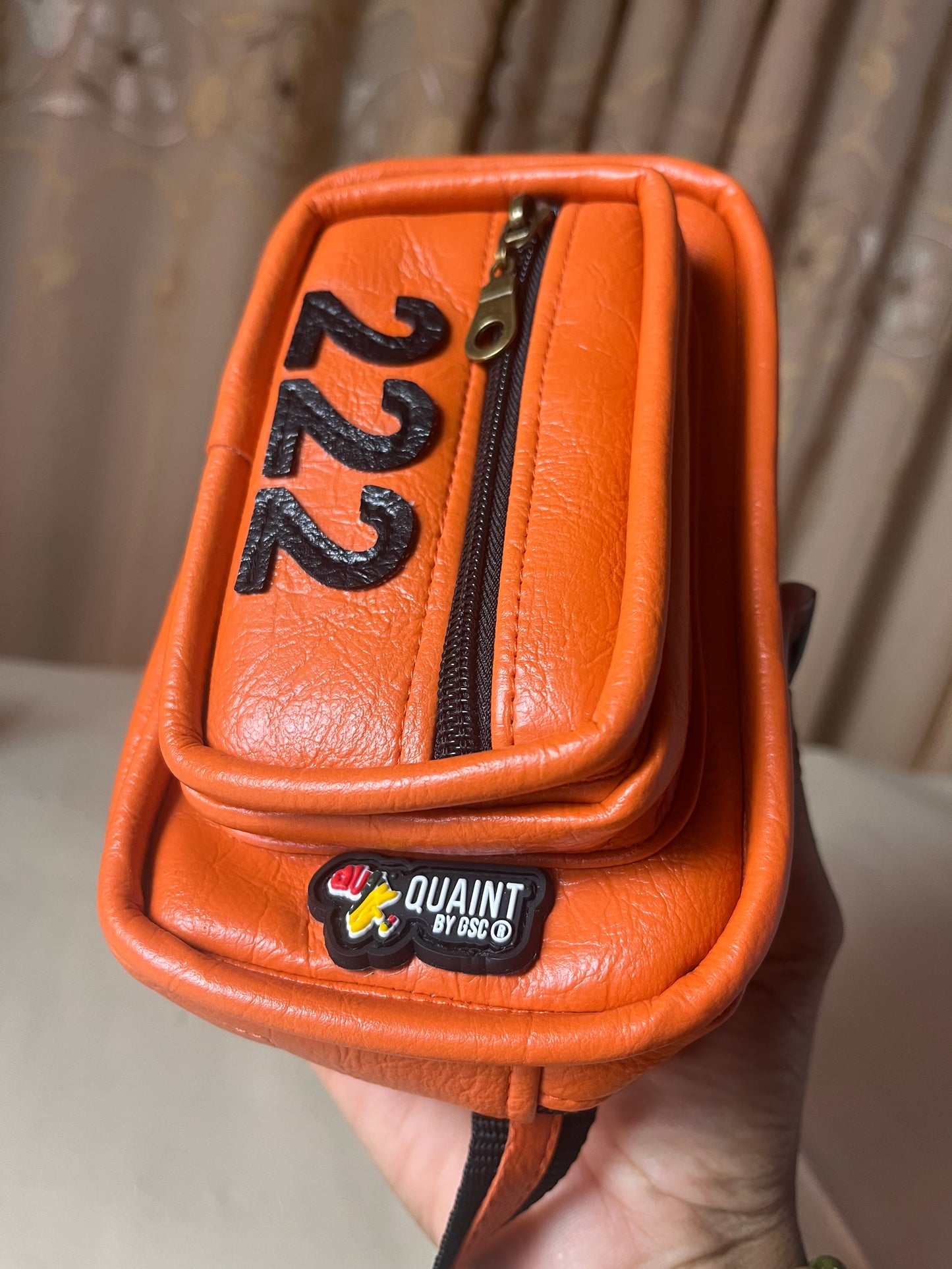 WARRIOR BELT BAG: Orange Numerology Edition