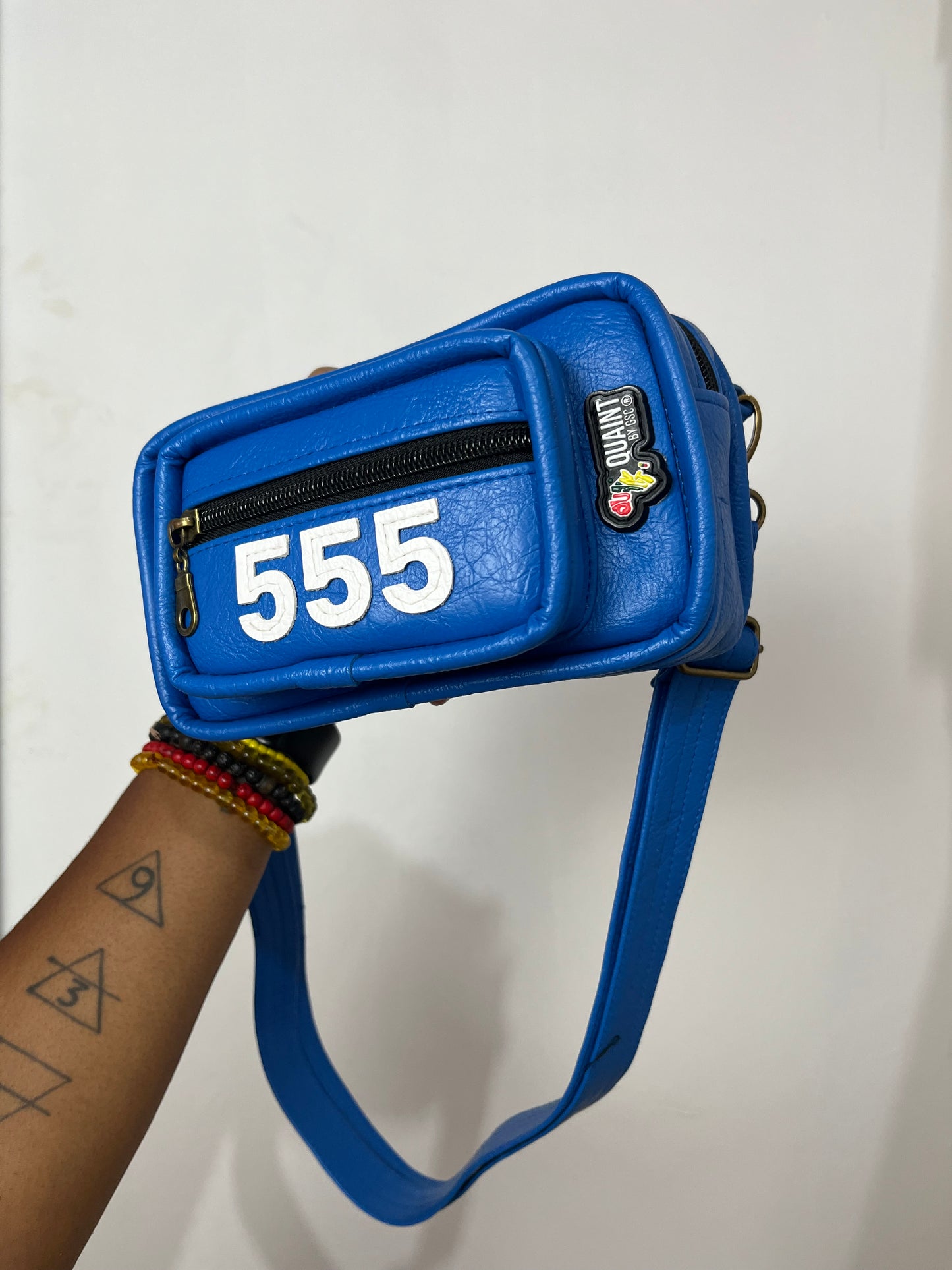 WARRIOR BELT BAG: Blue Numerology Edition