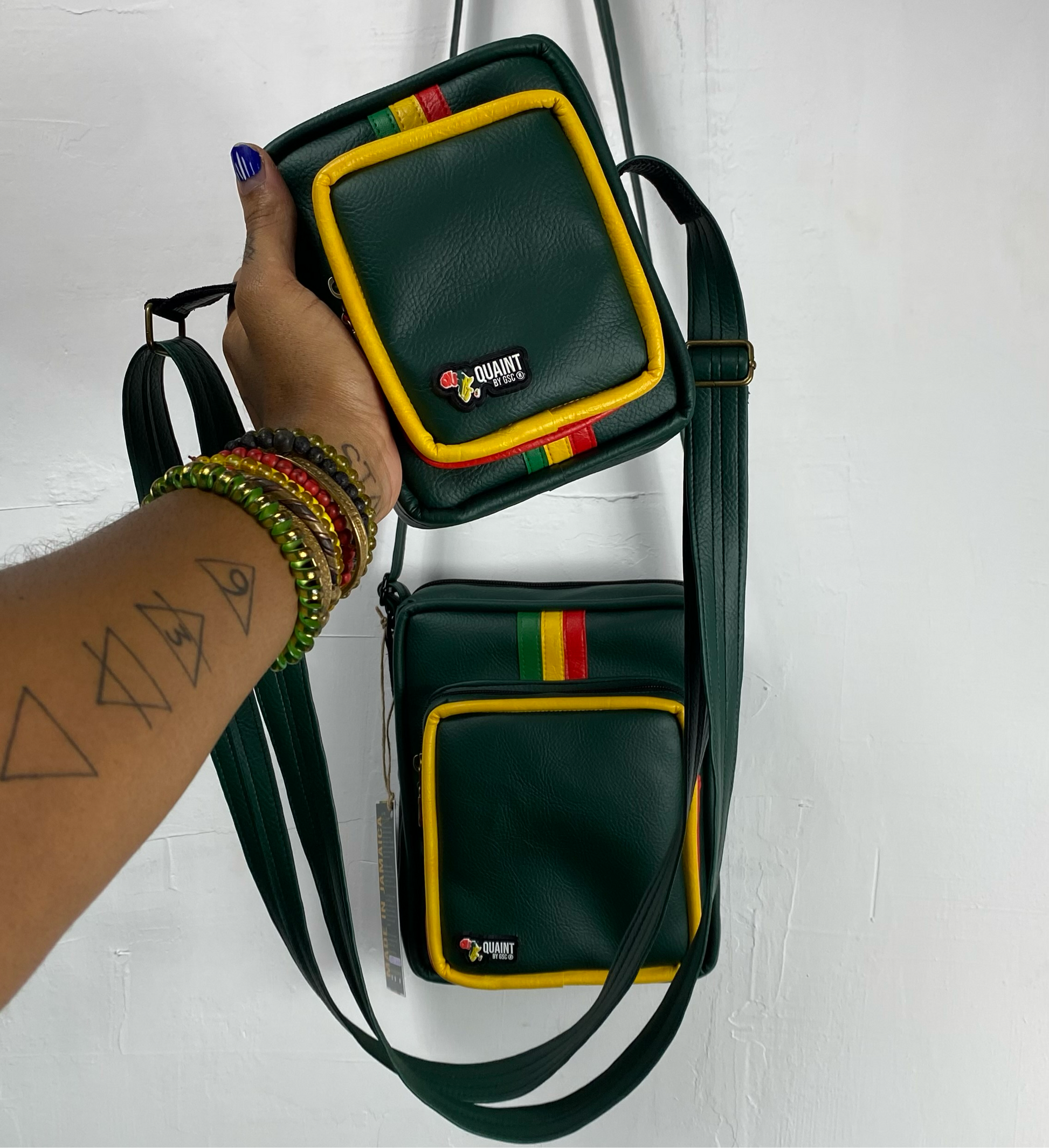 slow fashion clothes, ethical fashion, handmade fashion, backpack, book bag, handmade backpack, reggae backpack, leatherette bag, bag made in jamaica, caribbean products, sew quaint, quaint bags 