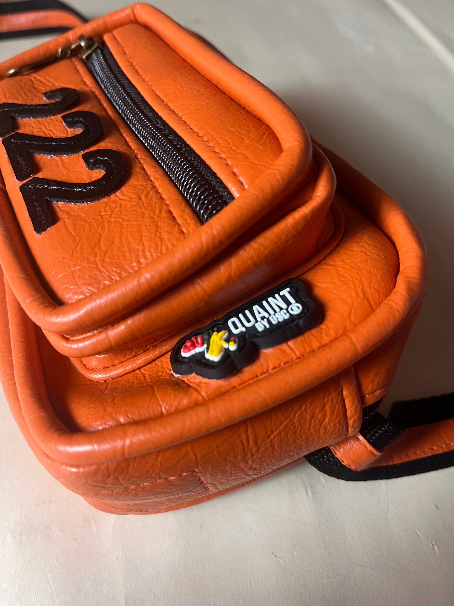 WARRIOR BELT BAG: Orange Numerology Edition
