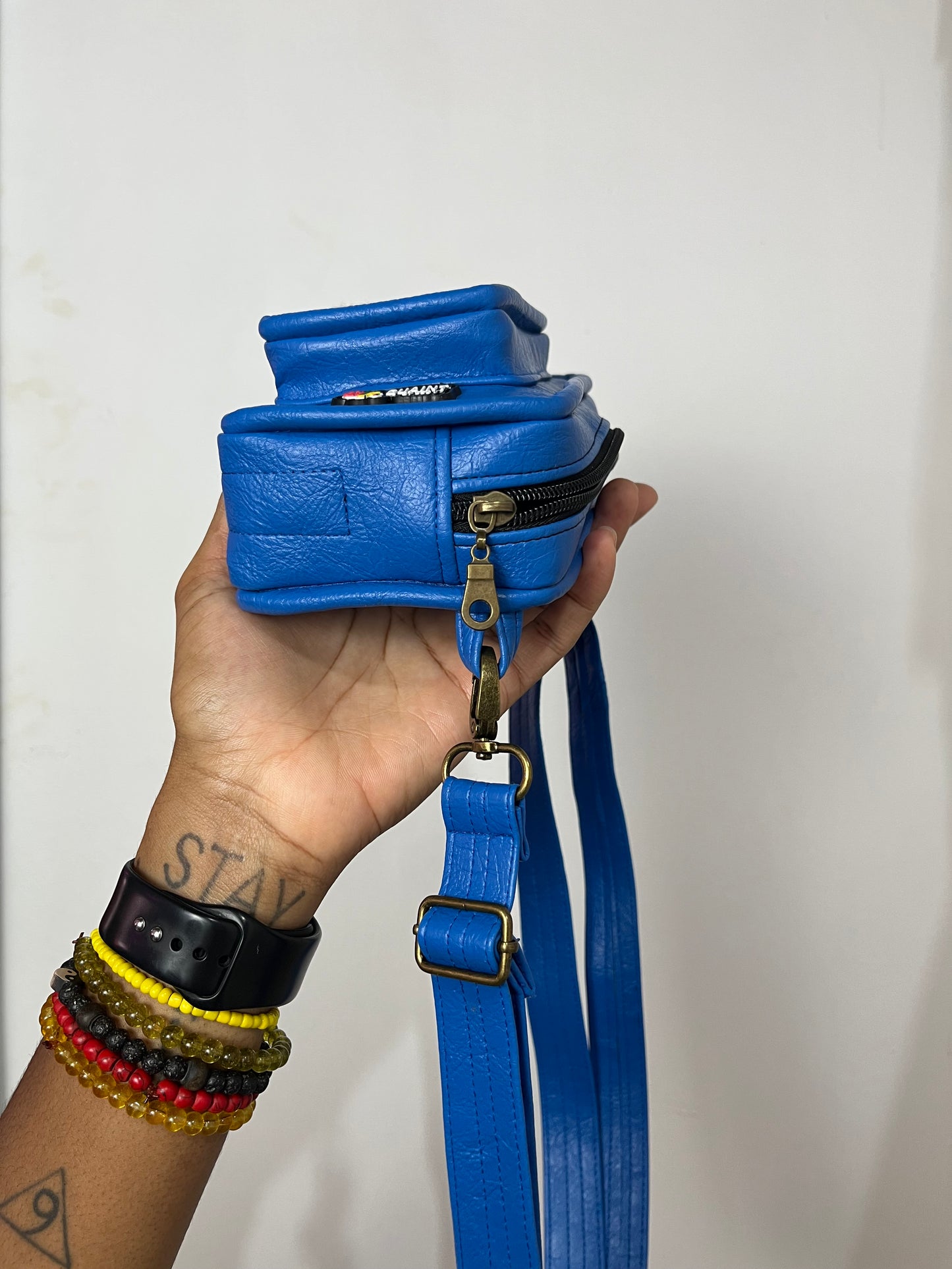 WARRIOR BELT BAG: Blue Numerology Edition