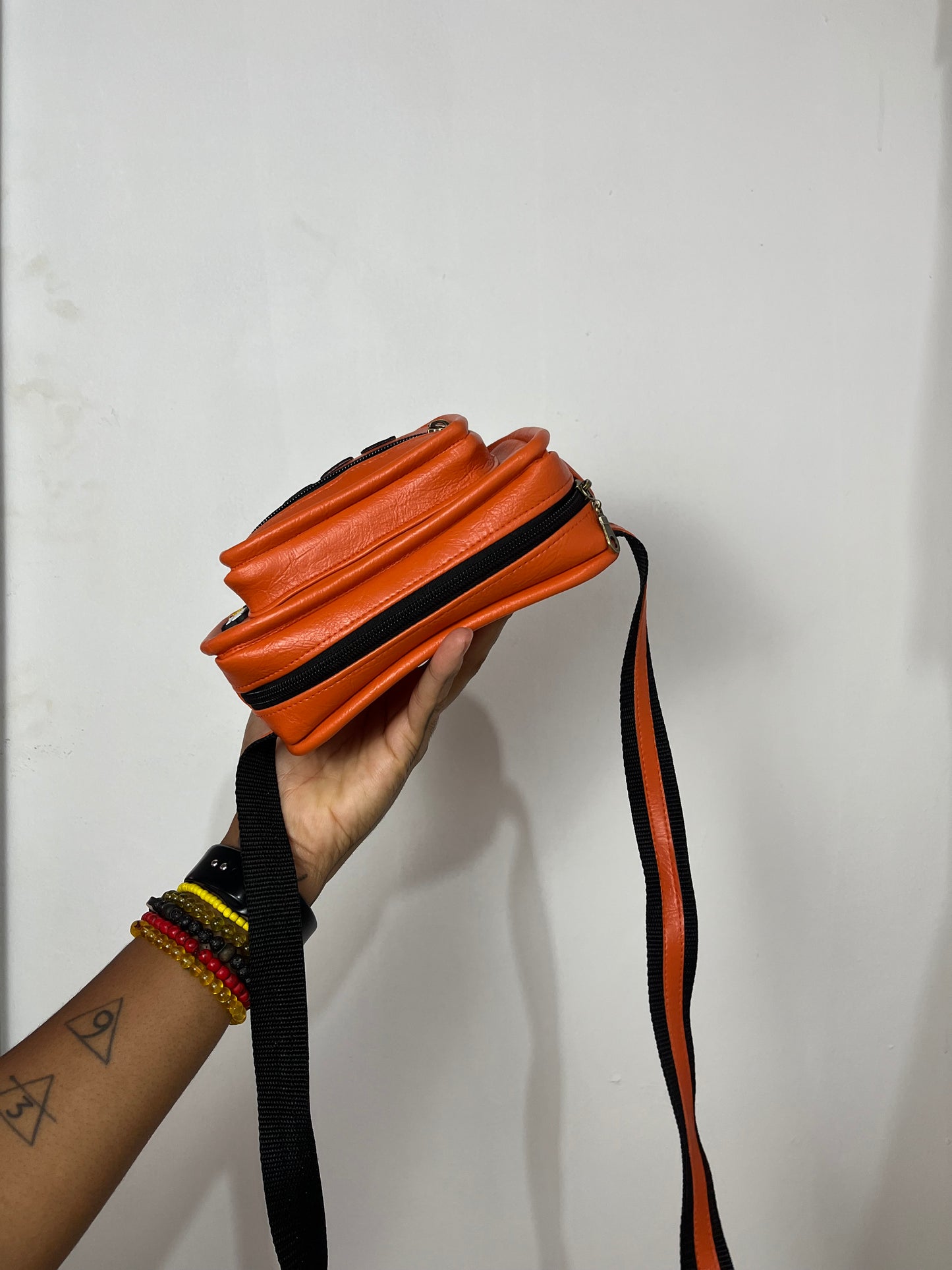 WARRIOR BELT BAG: Orange Numerology Edition