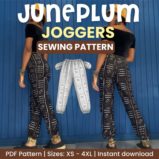 Juneplum Joggers Sewing Pattern
