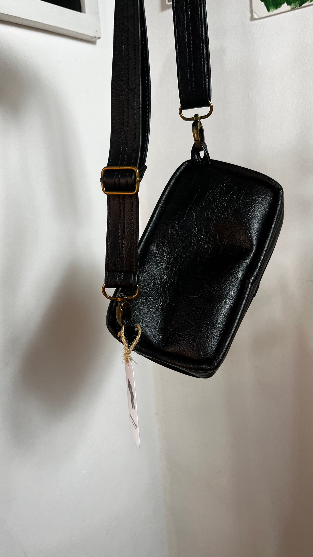 Warrior Belt Bag | BLACK with white map of Africa  (Pre-order)