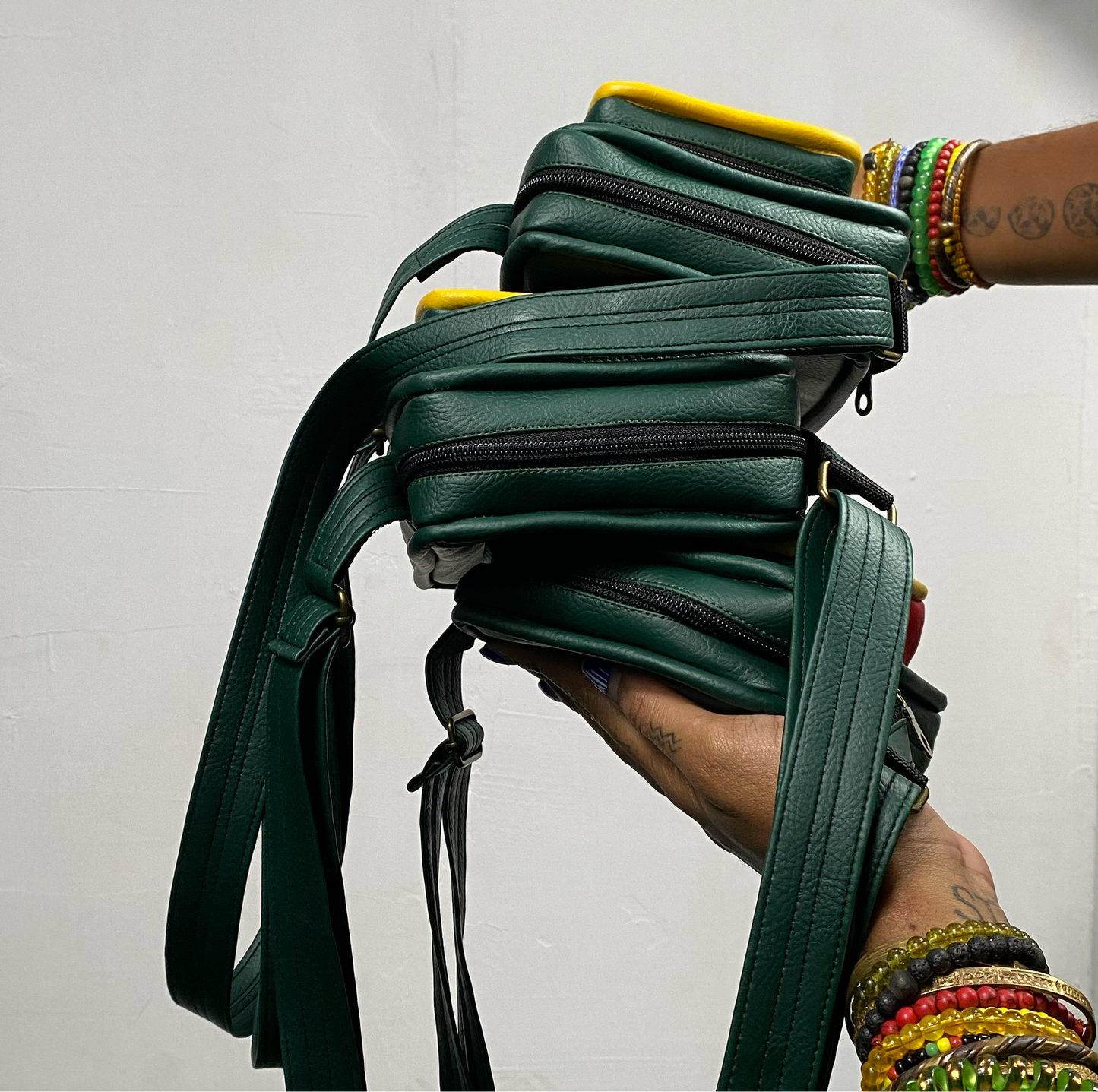 slow fashion clothes, ethical fashion, handmade fashion, backpack, book bag, handmade backpack, reggae backpack, leatherette bag, bag made in jamaica, caribbean products, sew quaint, quaint bags 