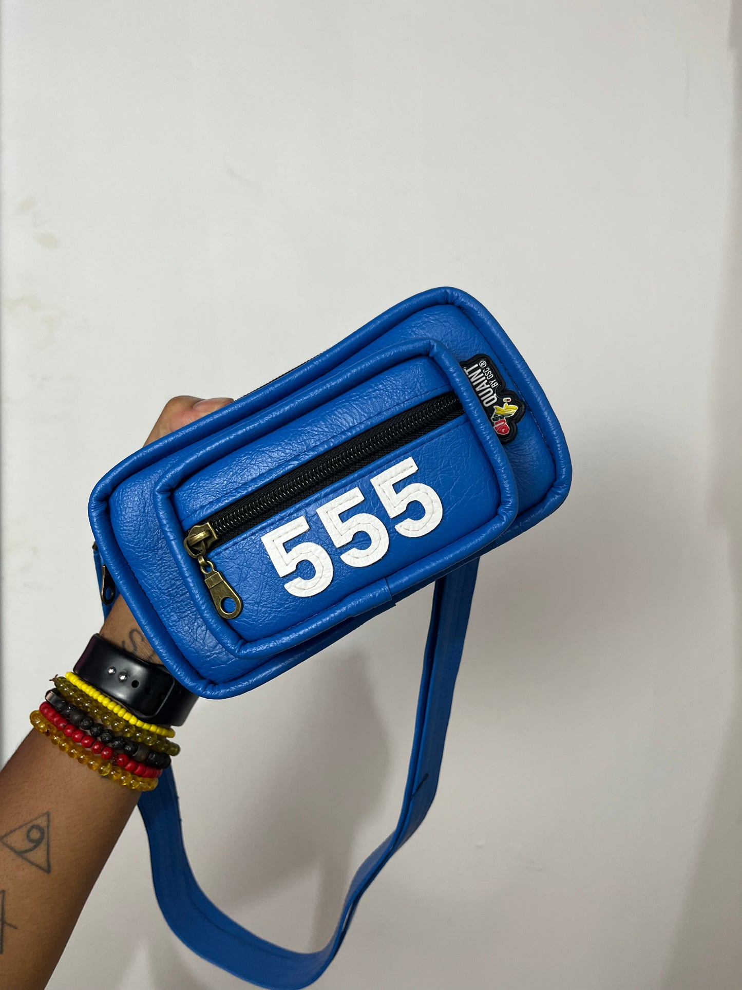 WARRIOR BELT BAG: Blue Numerology Edition
