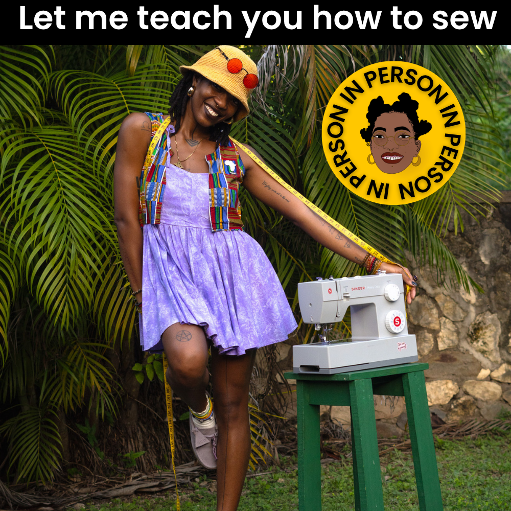 Private IN PERSON Sewing Session in Ocho Rios, Jamaica 🇯🇲