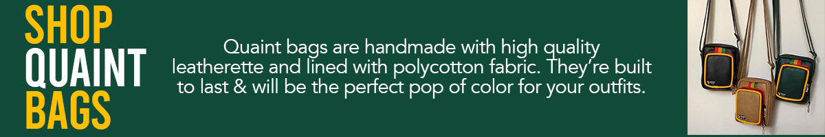 Quaint bags, handmade bags, leatherette bags, made in jamaica, rasta bags, jamaican bags, affordable bags, cute bags, sew quaint, quaint bags 