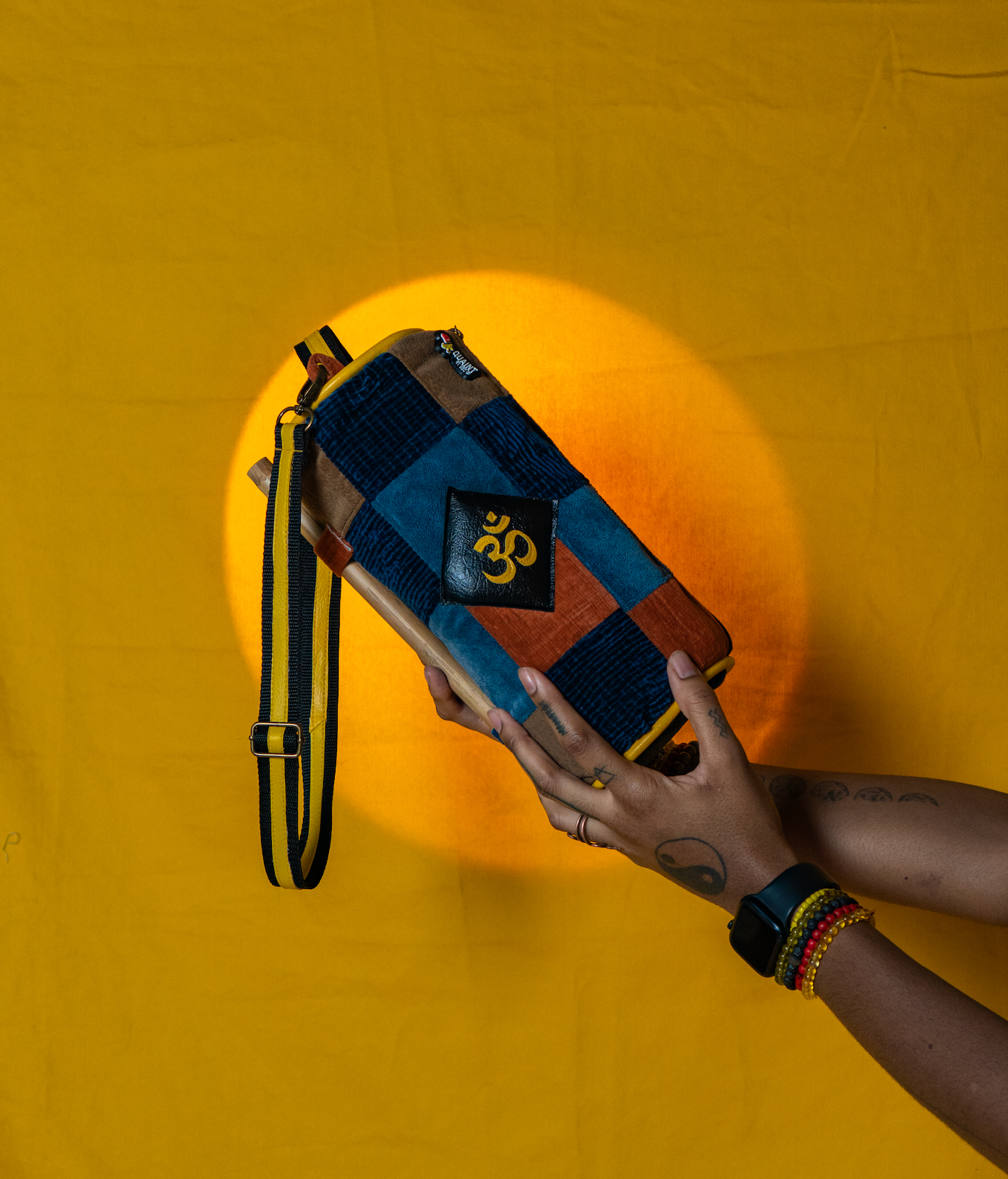 MA'AT TUBE BAG: Patchwork Edition