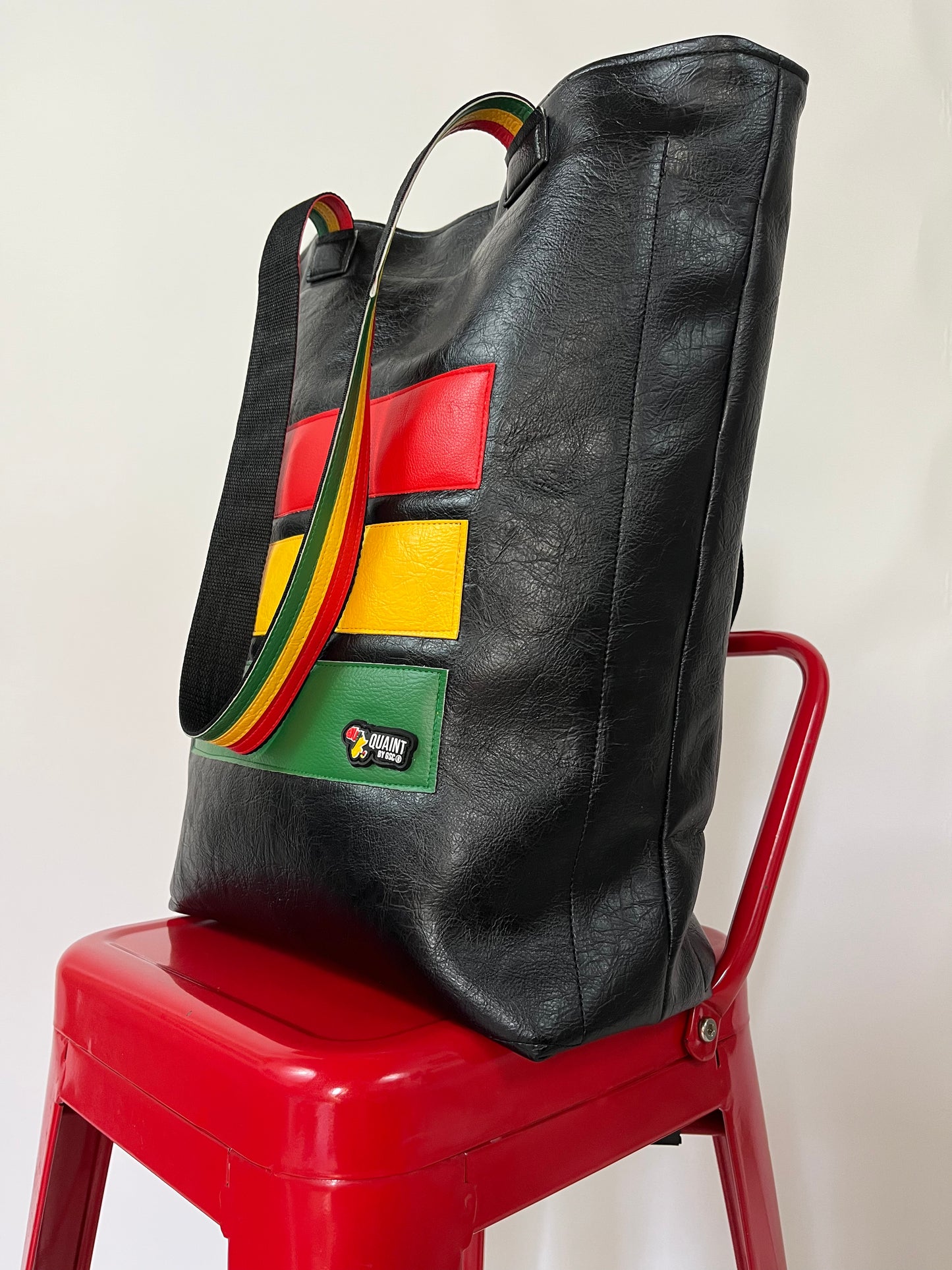 ZURI TOTE: Black Reggae Edition