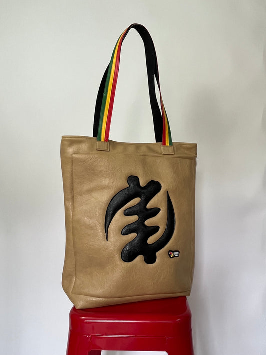 ZURI TOTE: Tan Gye Nyame Edition