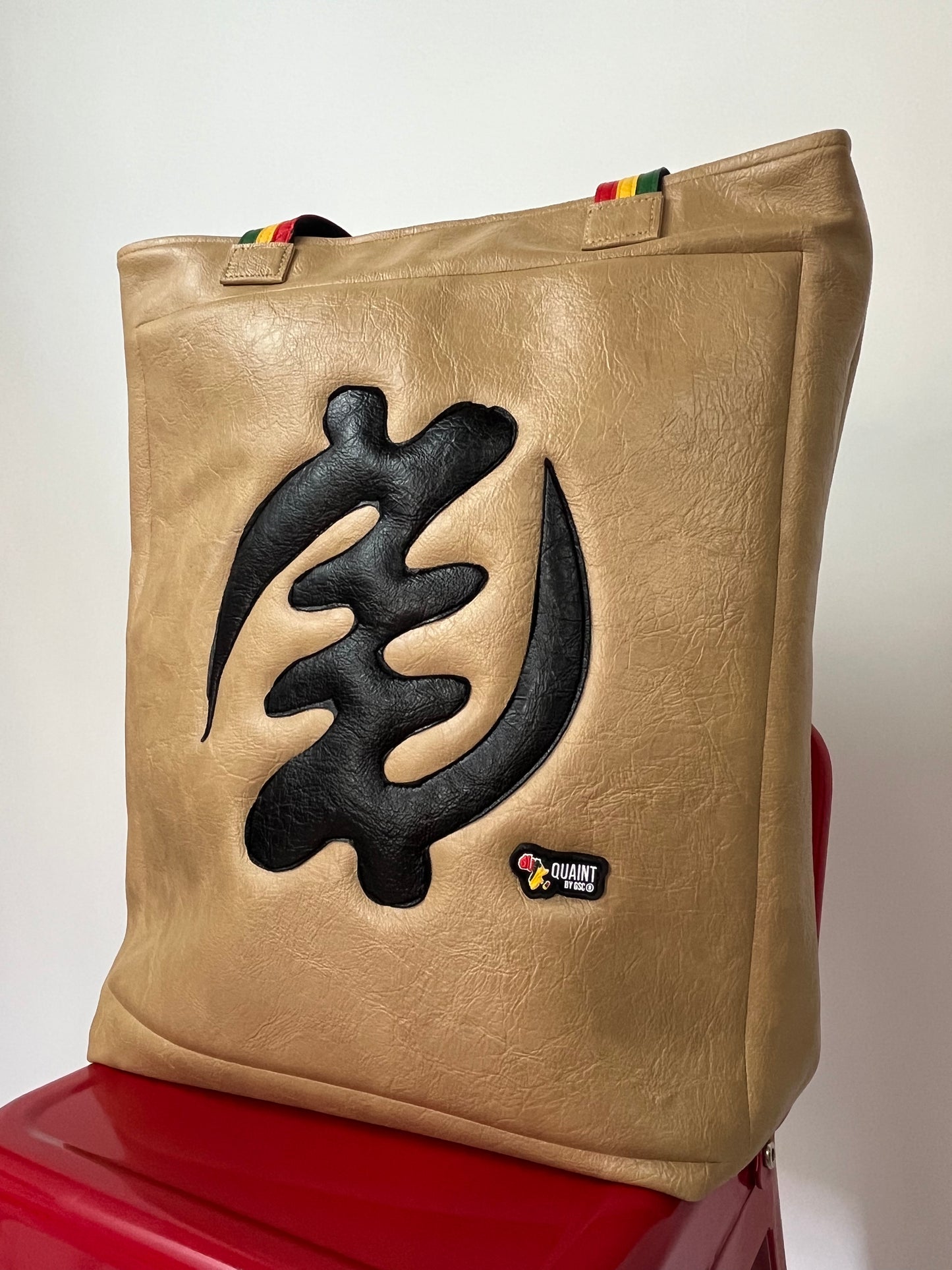 ZURI TOTE: Tan Gye Nyame Edition