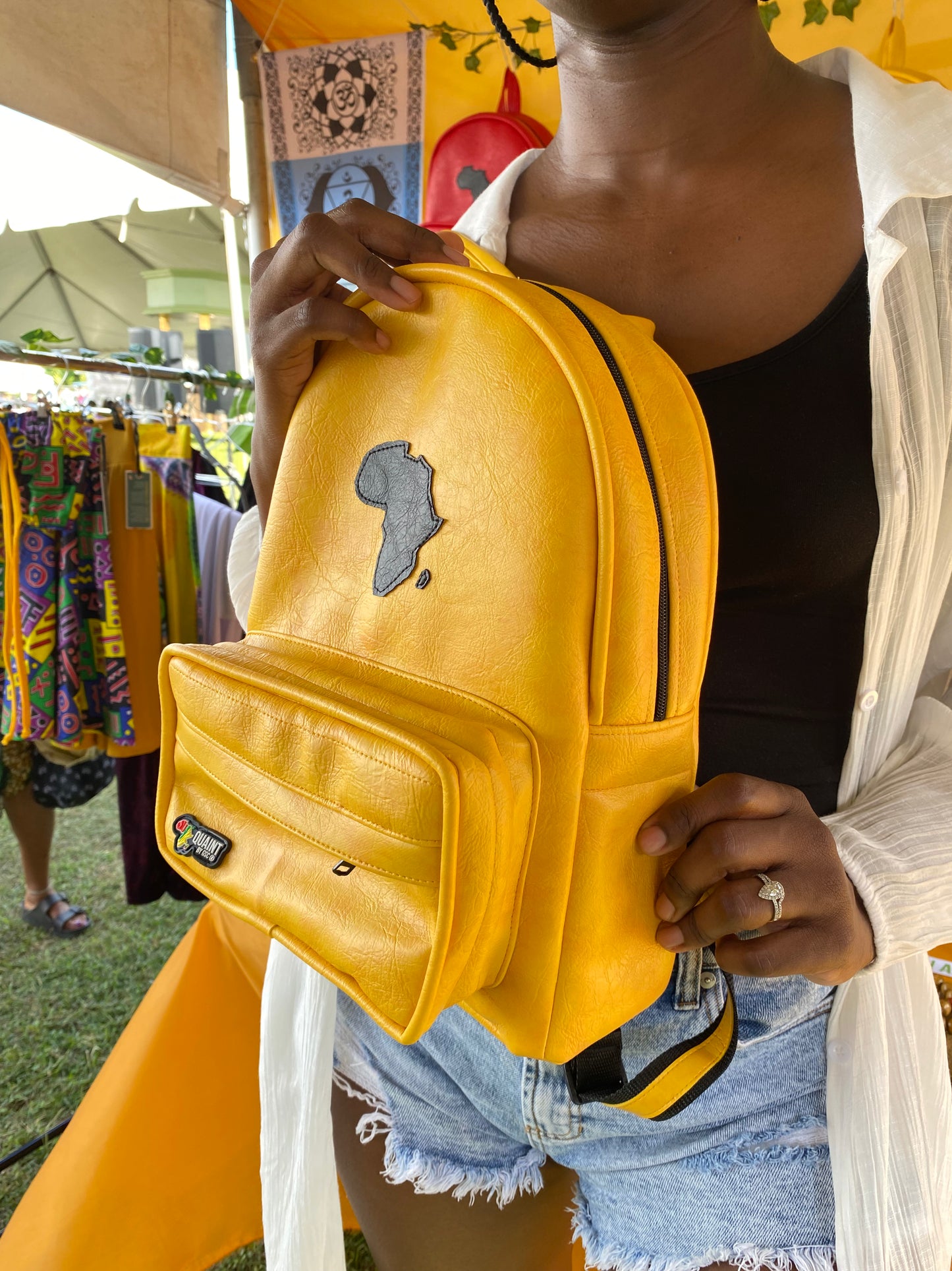 Motherland Backpack | YELLOW