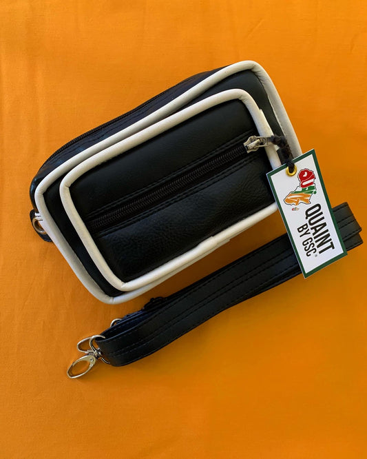 Warrior Belt Bag | BLACK + WHITE